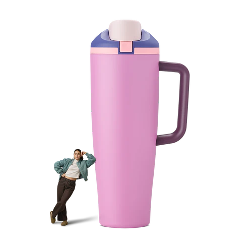 FreeSip Tumbler - Pretty in Purple - 40oz
