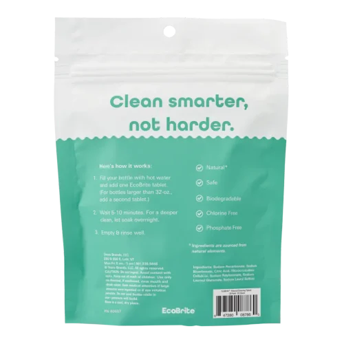 Bottle Cleaning Tablets -  20 Pack