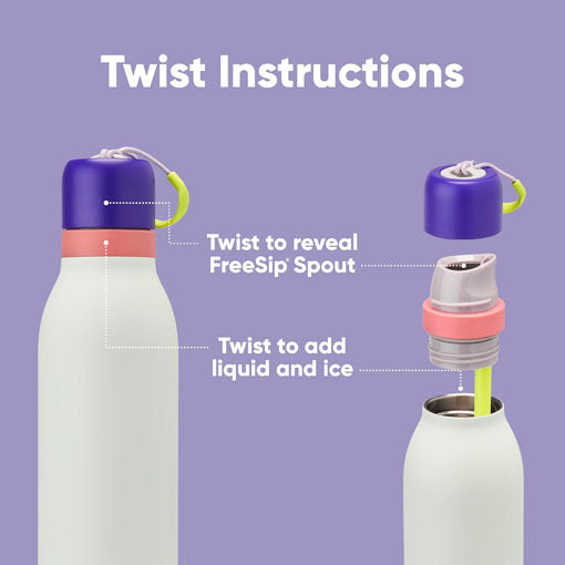 FreeSip Twist - Purple/Green (Minty Horizons) - 24oz